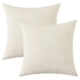 Corduroy texture adds depth to neutral palettes and boho styles.
