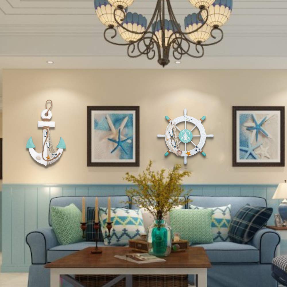 Meching gift-ready nautical decor set ideal for sailors and sea lovers