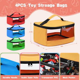 Mecozone bags feature a top pocket to keep manuals and small parts handy.