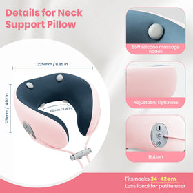 Medicane compact, lightweight travel pillow fits easily in bags.