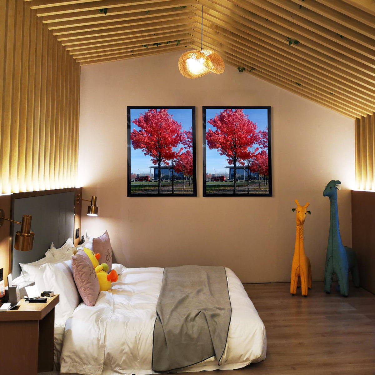 Medog Studio Gallery 20x30 frame black insert paper area for poster placement