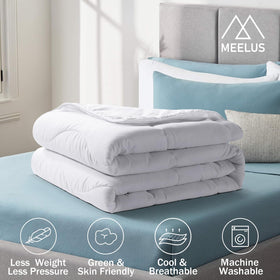 MEELUS easy-care machine-washable comforter for quick refresh