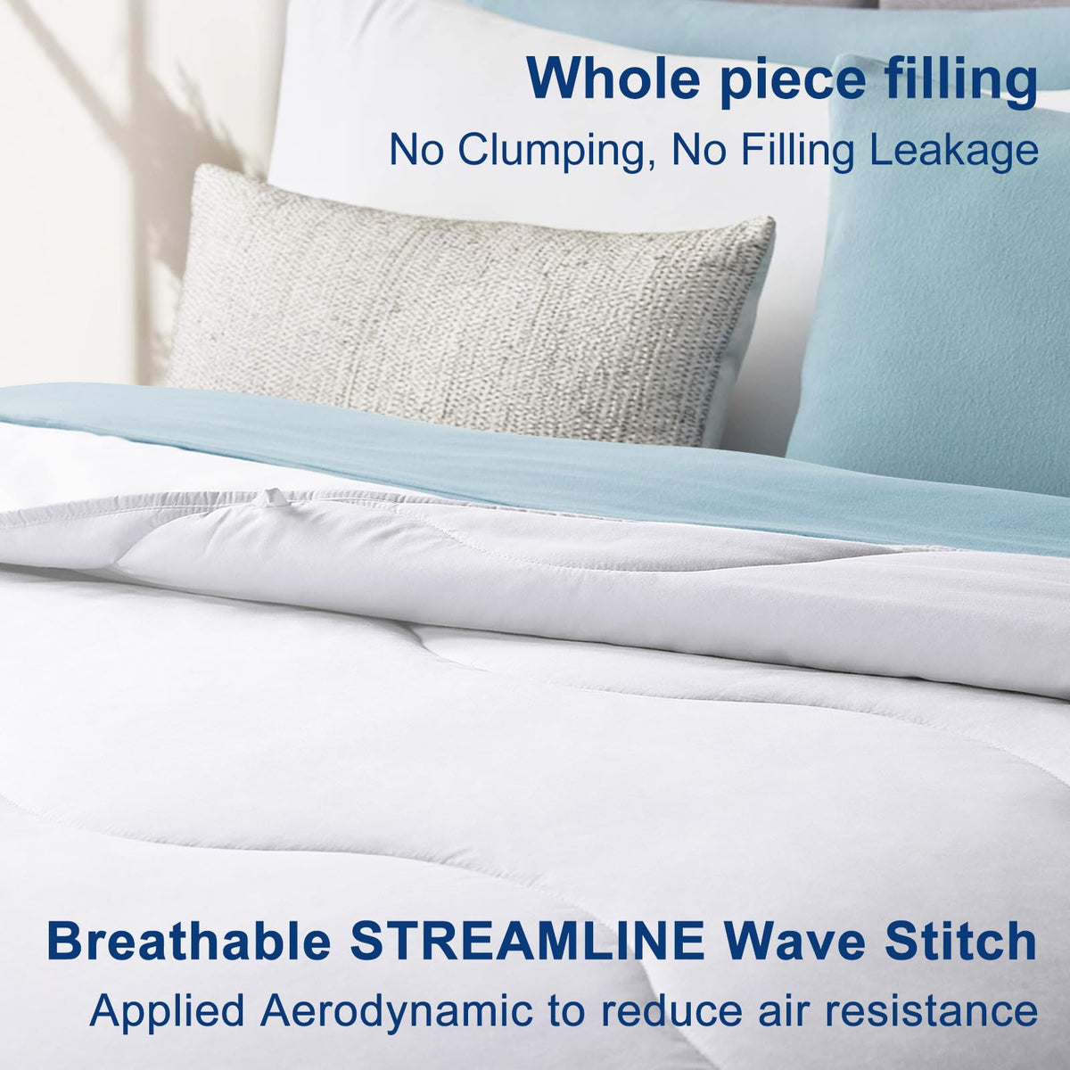 MEELUS soft microfiber close-up highlighting skin-friendly fabric