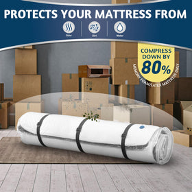 Meersburg bag demonstrates up to 80% space reduction for easy transport.