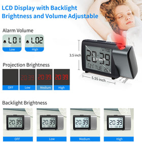 MeesMeek clock powered by USB with battery backup for reliability during outages.