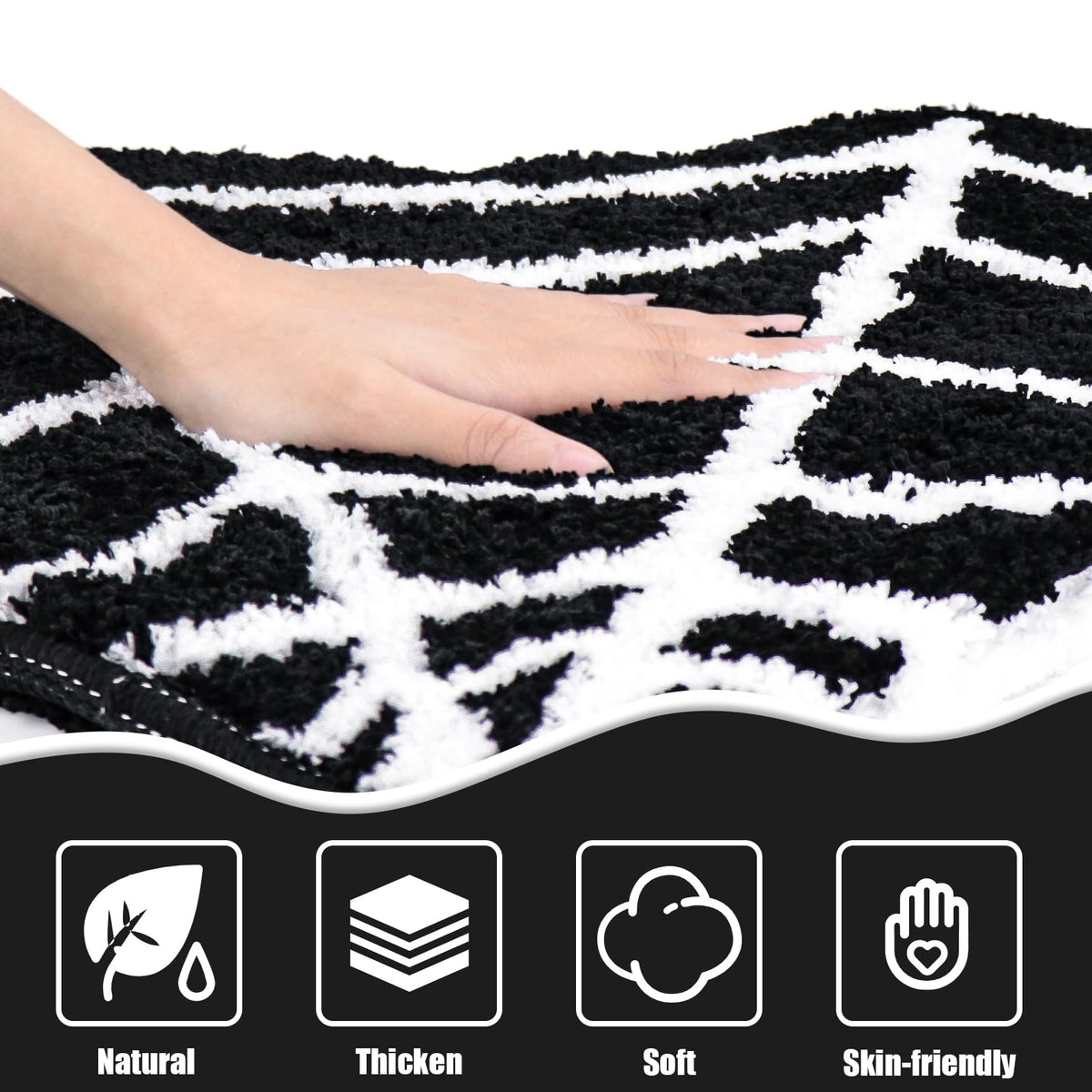Gothic Meetory spider design rug adds Halloween mood to any room.