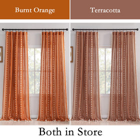 MEETSKY light-filtering curtains create softly lit, private spaces.