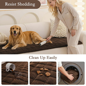 MEETSKY soft plush fabric for cozy seating and pet comfort.