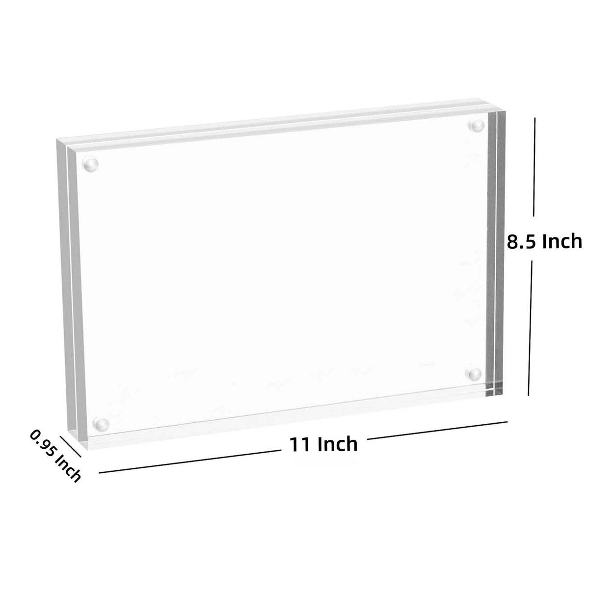 Meetu frame magnets close-up demonstrates strong magnetic hold for easy photo changes