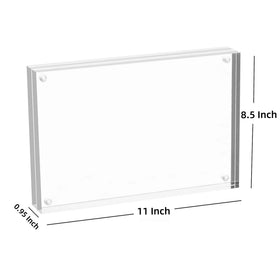 Meetu frame magnets close-up demonstrates strong magnetic hold for easy photo changes