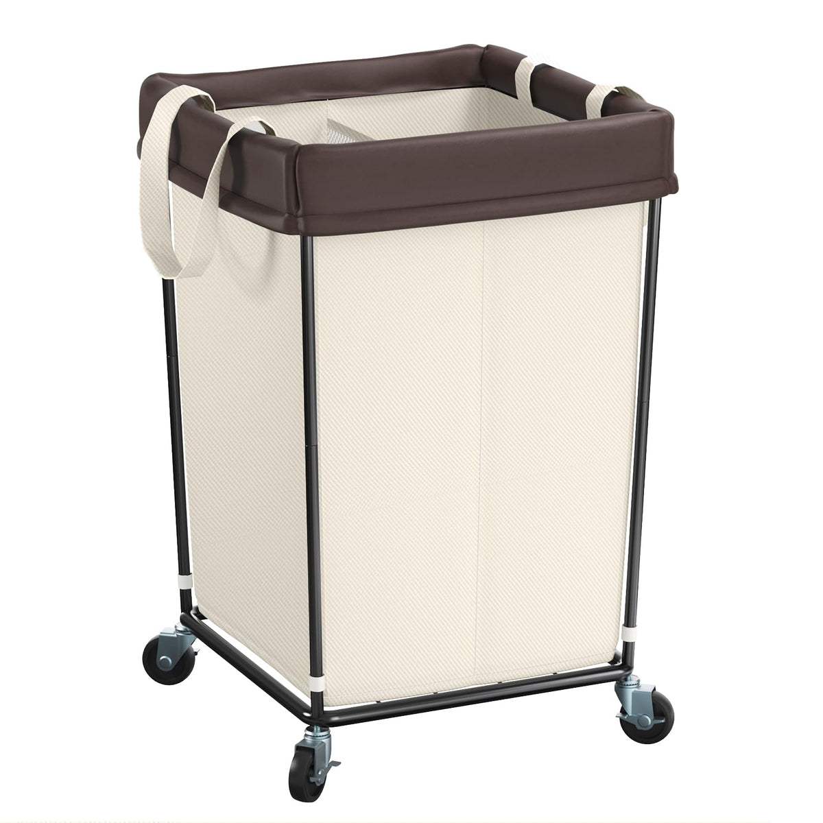 Mefirt 160L laundry basket with wheels offers easy transport and ample capacity.