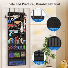 Mefirt easy clean durable toy organizer in action