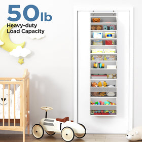 Mefirt clear PVC windows allow easy cleaning and quick item checks.