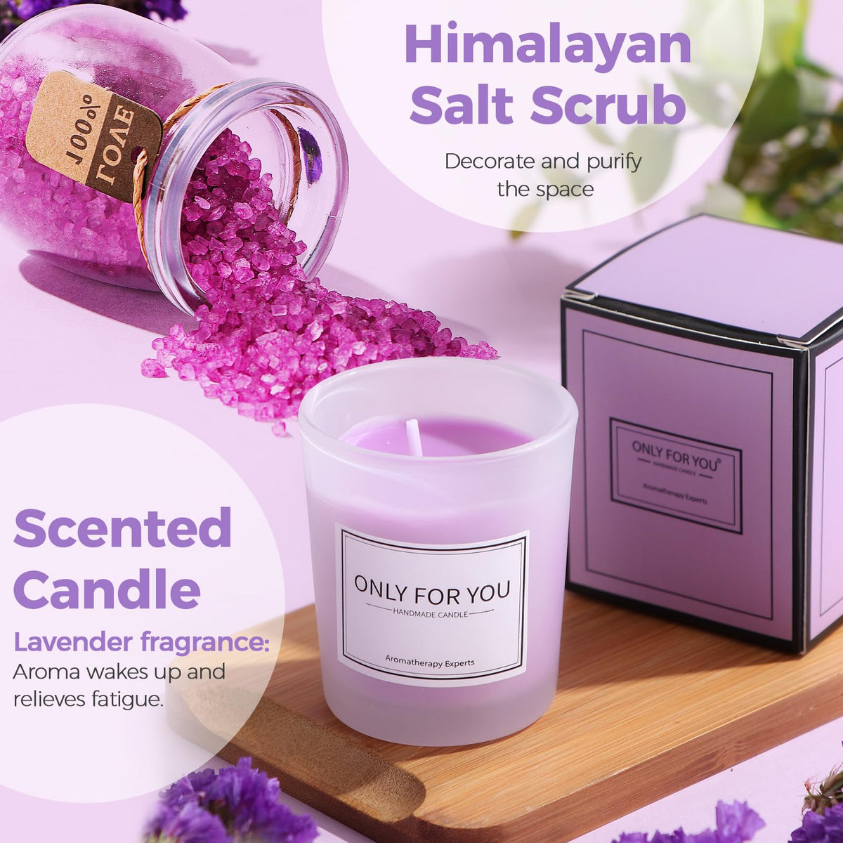 MEINESQIS lavender soap for at-home pampering sessions
