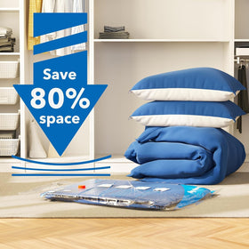 MEIQIHOME XXL bag with double zip seal ensures a strong closure