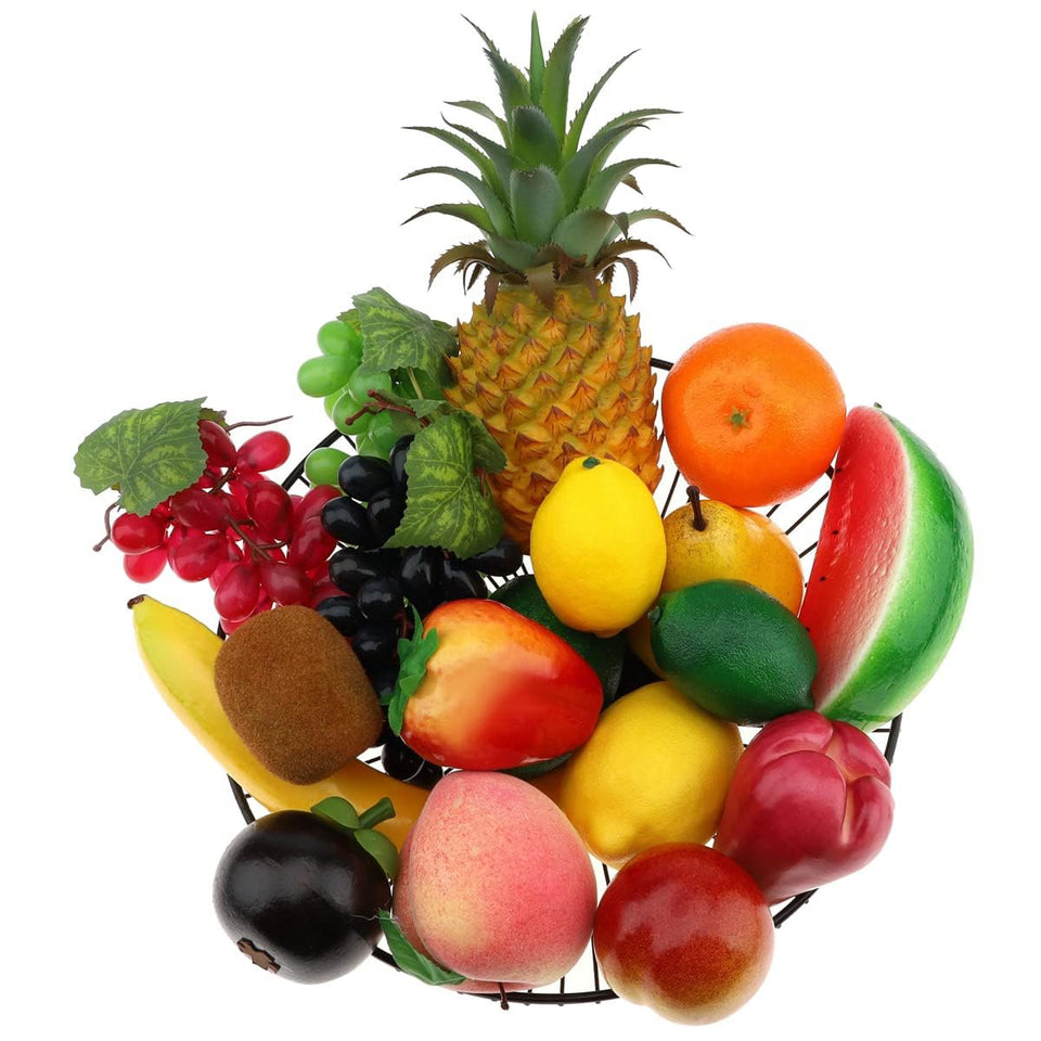Meiwlong fake pineapple fruit for decorative centerpieces and vibrant table styling.