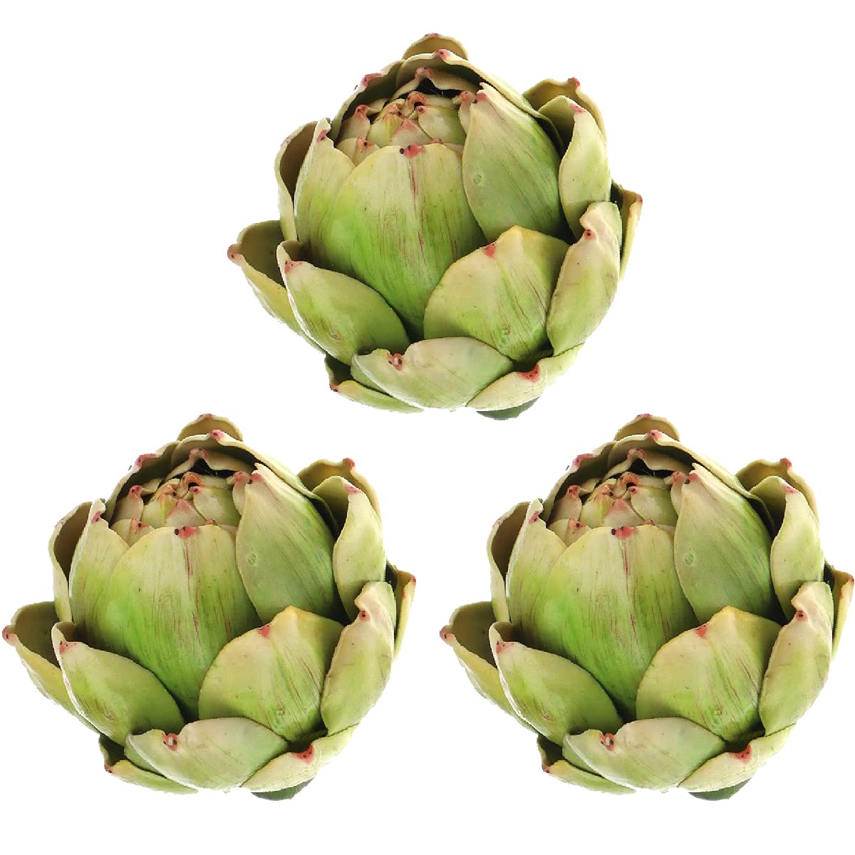 Meiwlong large artichoke decor in a bowl adds natural charm to the kitchen