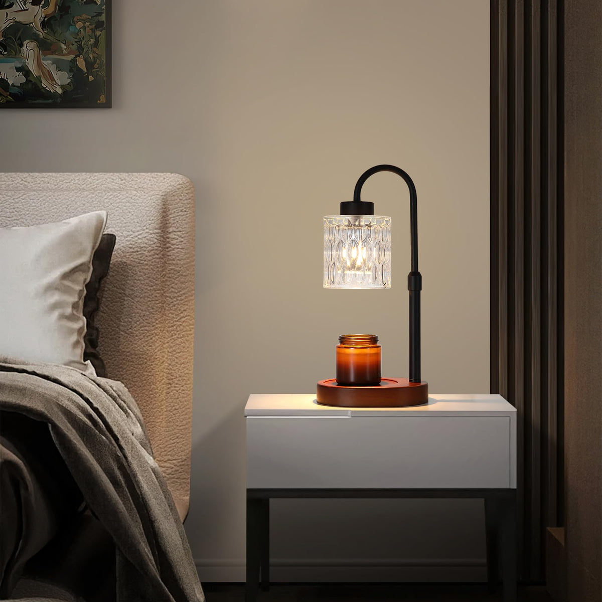 MEIXISUE compact decorative lamp complements bedroom setups.