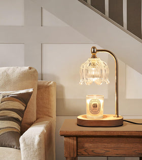 MEIXISUE candle warmer lamp bedroom decor for calming light