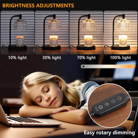 MEIXISUE wax melt warmer demonstrates safe heat and even scent release.