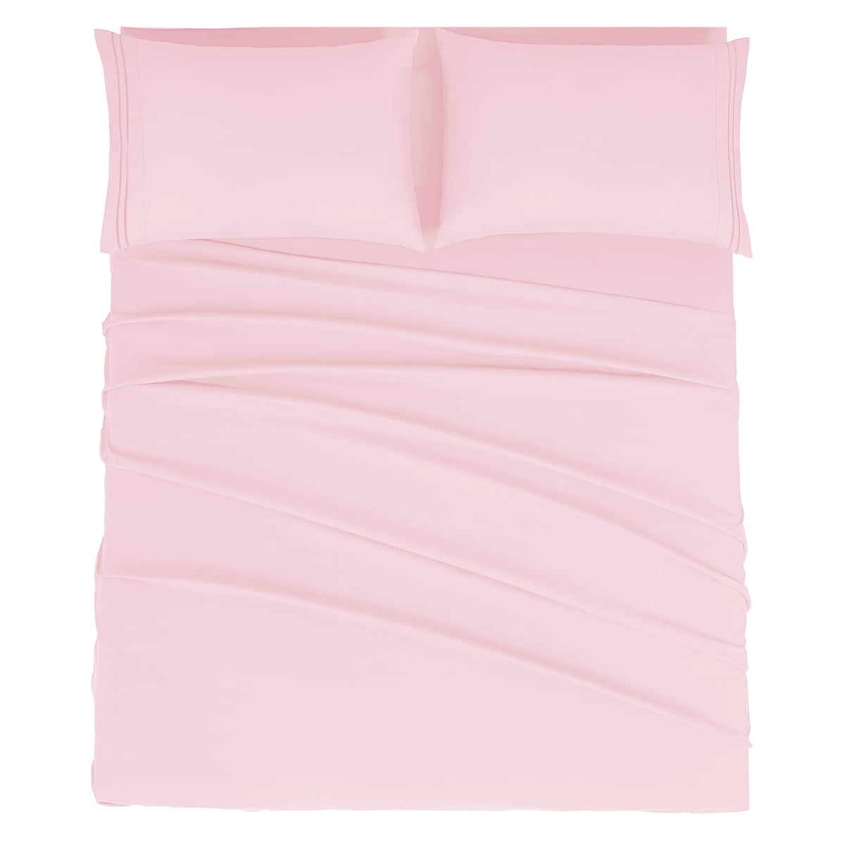Mejoroom deep-pocket fitted sheet fits mattresses up to 16 inches, ensuring a snug, secure fit.