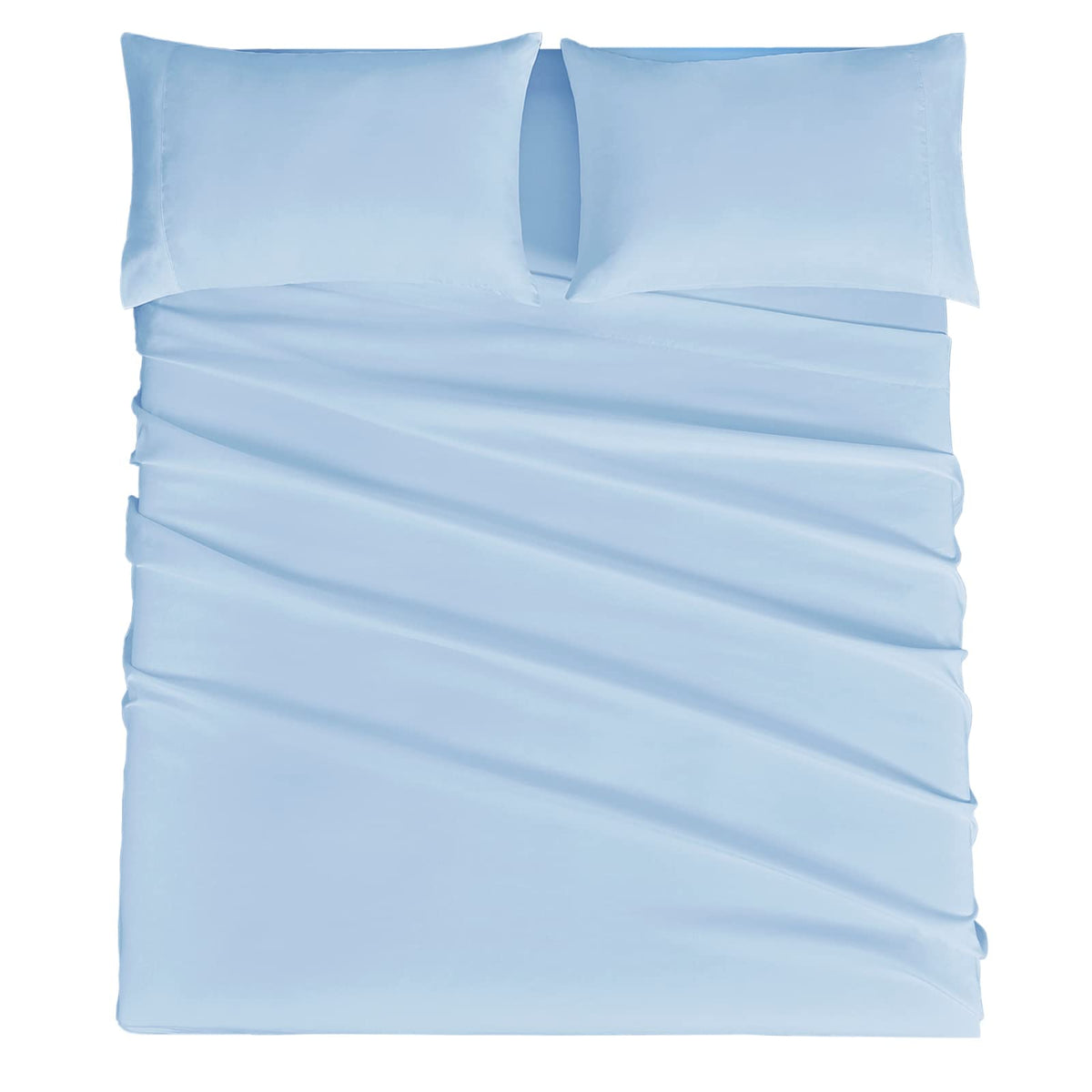Mejoroom Queen Sheet Set deep-pocket-fit securely fits tall mattresses