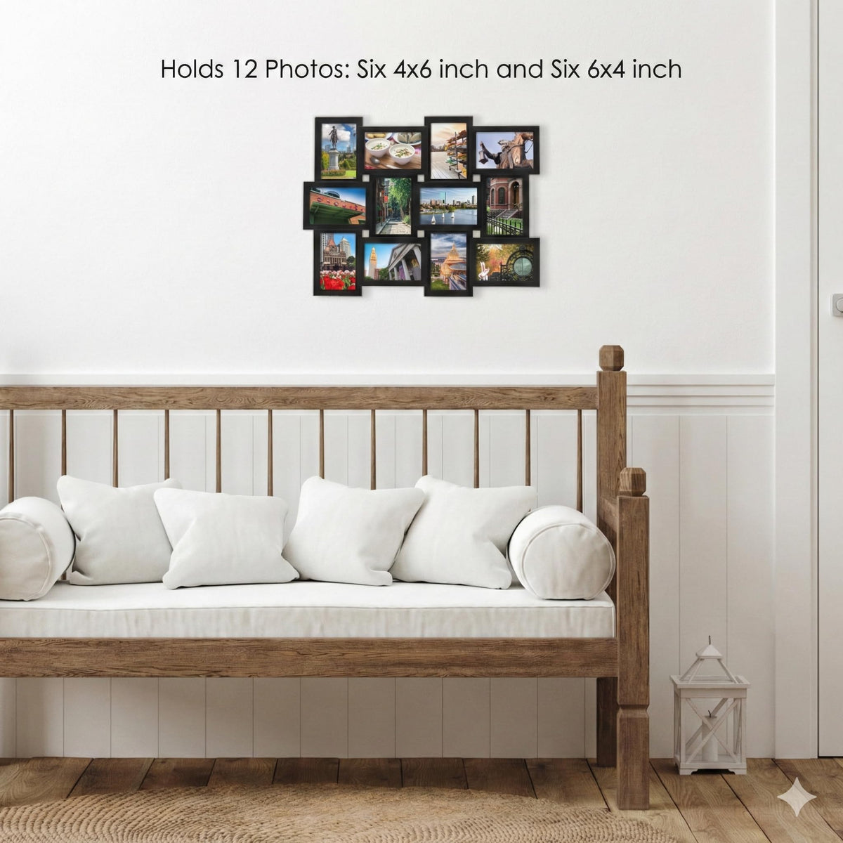 MELANNCO front-glass protects photos while keeping colors sharp.