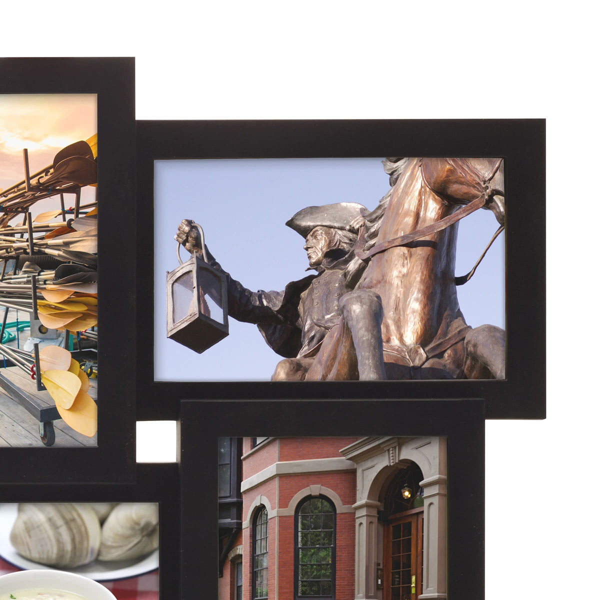 MELANNCO collage frame portrait-and-landscape mix enables versatile wall storytelling.
