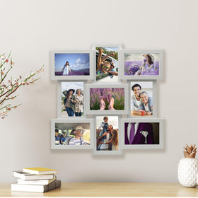 MELANNCO frame's overlapping borders add depth and highlight each photo