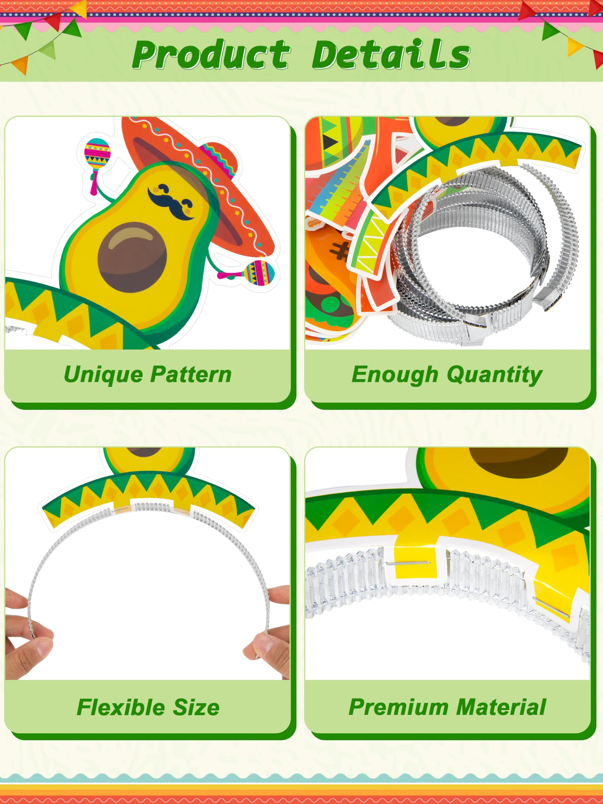 Melisheer pinata design headband brightens celebrations and photos.