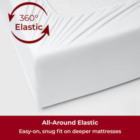 Mellanni breathable microfiber fabric delivers coolness and quick-dry comfort
