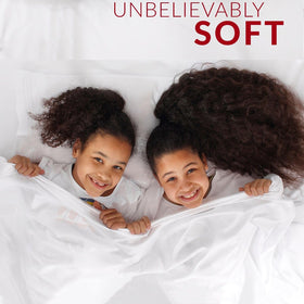 Mellanni king flat sheet 102x105 creating smooth layering and easy care