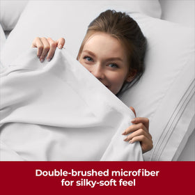 Mellanni OEKO-TEX certified king sheets ensuring safer, reliable use