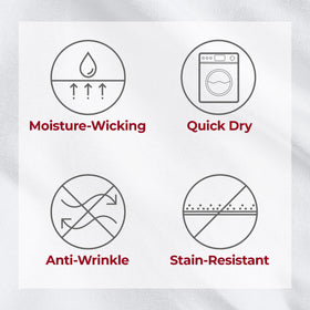 Mellanni wrinkle and stain resistance keeps bedding looking fresh
