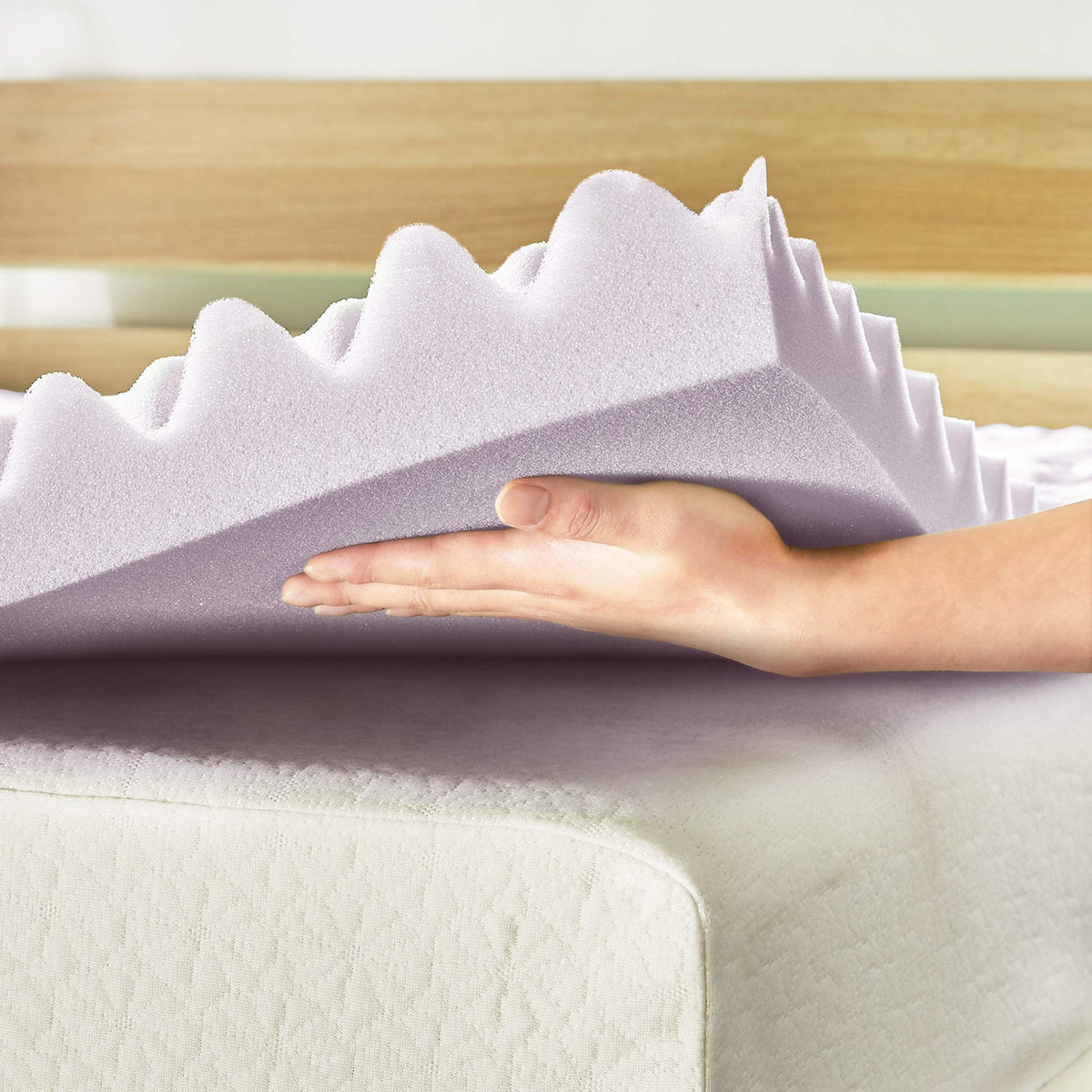 Mellow 5 zone body support design highlights targeted comfort points.