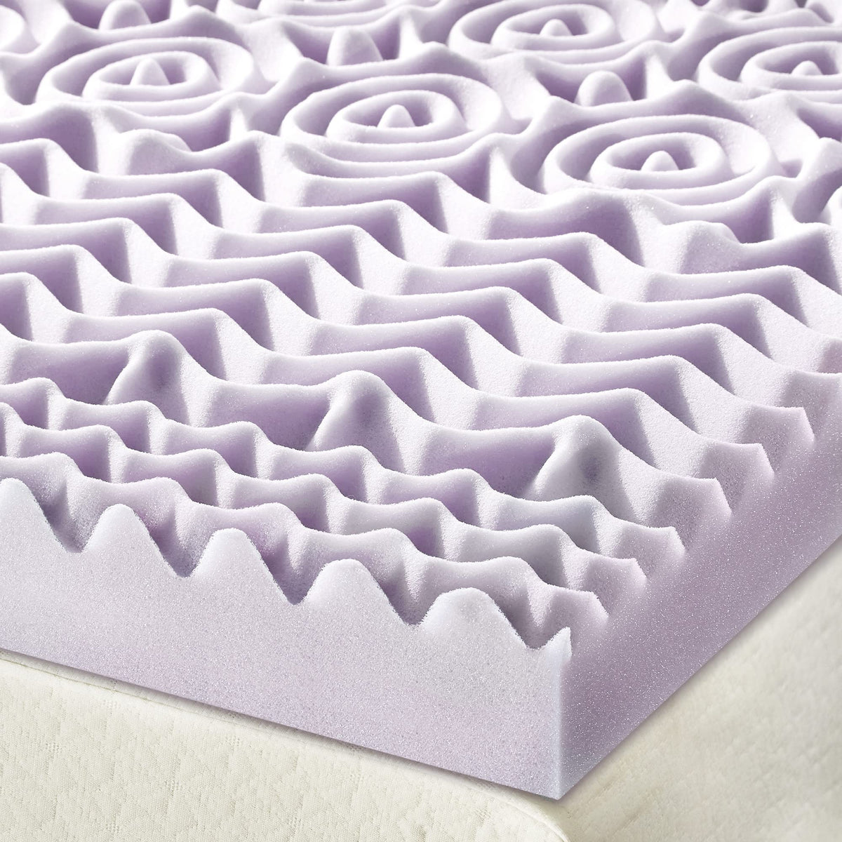 Mellow CertiPUR US memory foam label indicating quality materials.