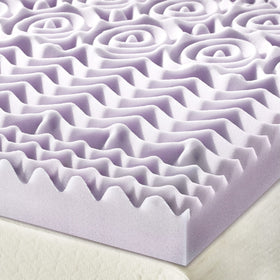 Mellow CertiPUR US memory foam label indicating quality materials.