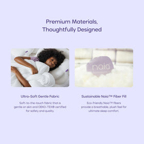 Mellow Marshmellow Comforter box-stitch prevents shifting