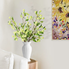 Close-up shows lifelike texture of Melorca and Guilla artificial branches.