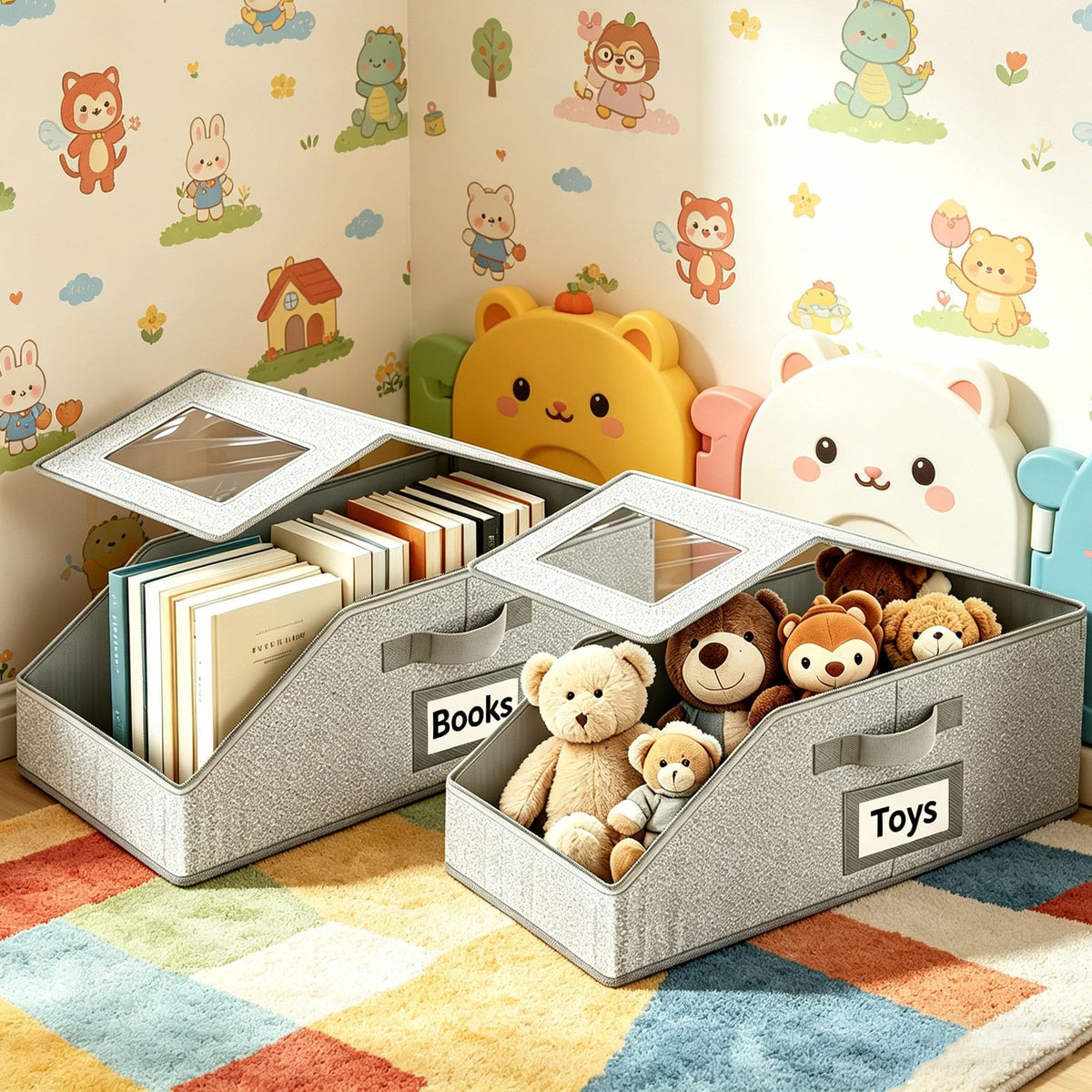 Memfish reinforced cardboard frame keeps shape when loaded.