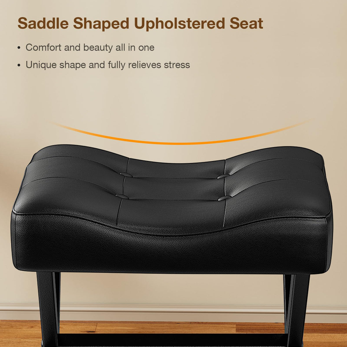 Memobarco leather upholstery close-up emphasizing easy-clean surface.