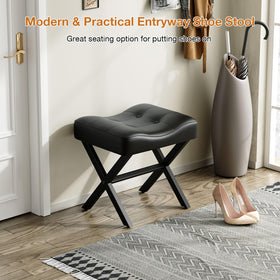 Memobarco saddle-seat vanity stool ideal for makeup and dressing tasks.