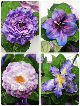 Memobloom grave flowers weather-resistant materials withstand outdoor conditions