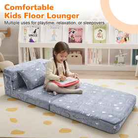 MeMoreCool glow-in-the-dark chair bed creates magical playroom moments.