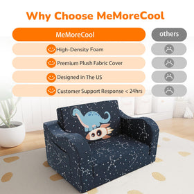 MeMoreCool ready-in-hours design arrives vacuum-packed and expands quickly for instant play.