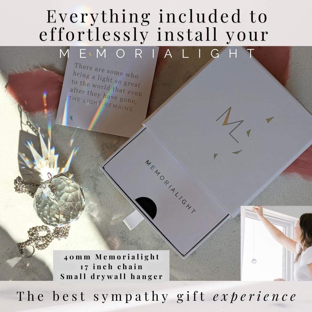 Memorialight daily remembrance decor adds a gentle rainbow glow.