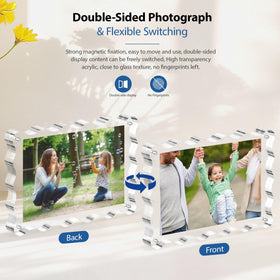 MEMORIO UV-protected acrylic helps keep colors vibrant over time