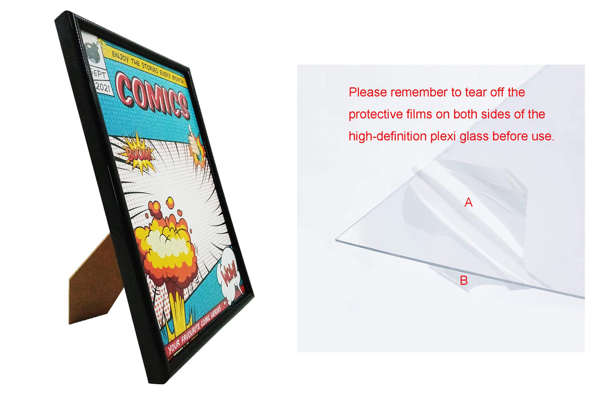 Memory Keeper UV protection frame with polycarbonate glass safeguards comics