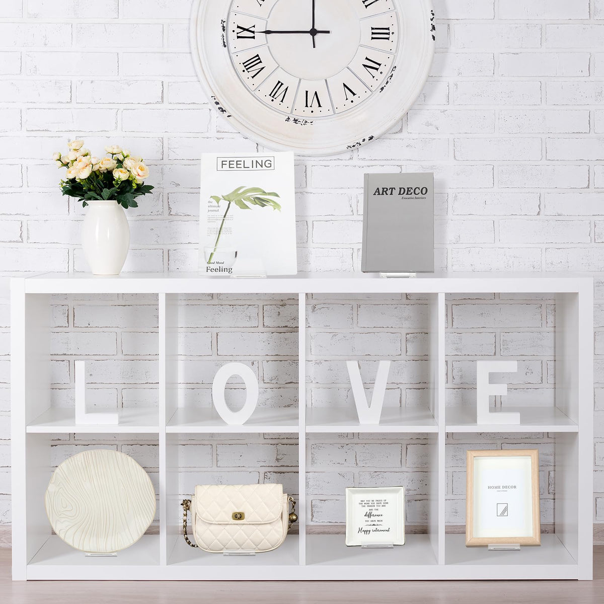 Memorywuu home-office display easel keeps items organized and presentable