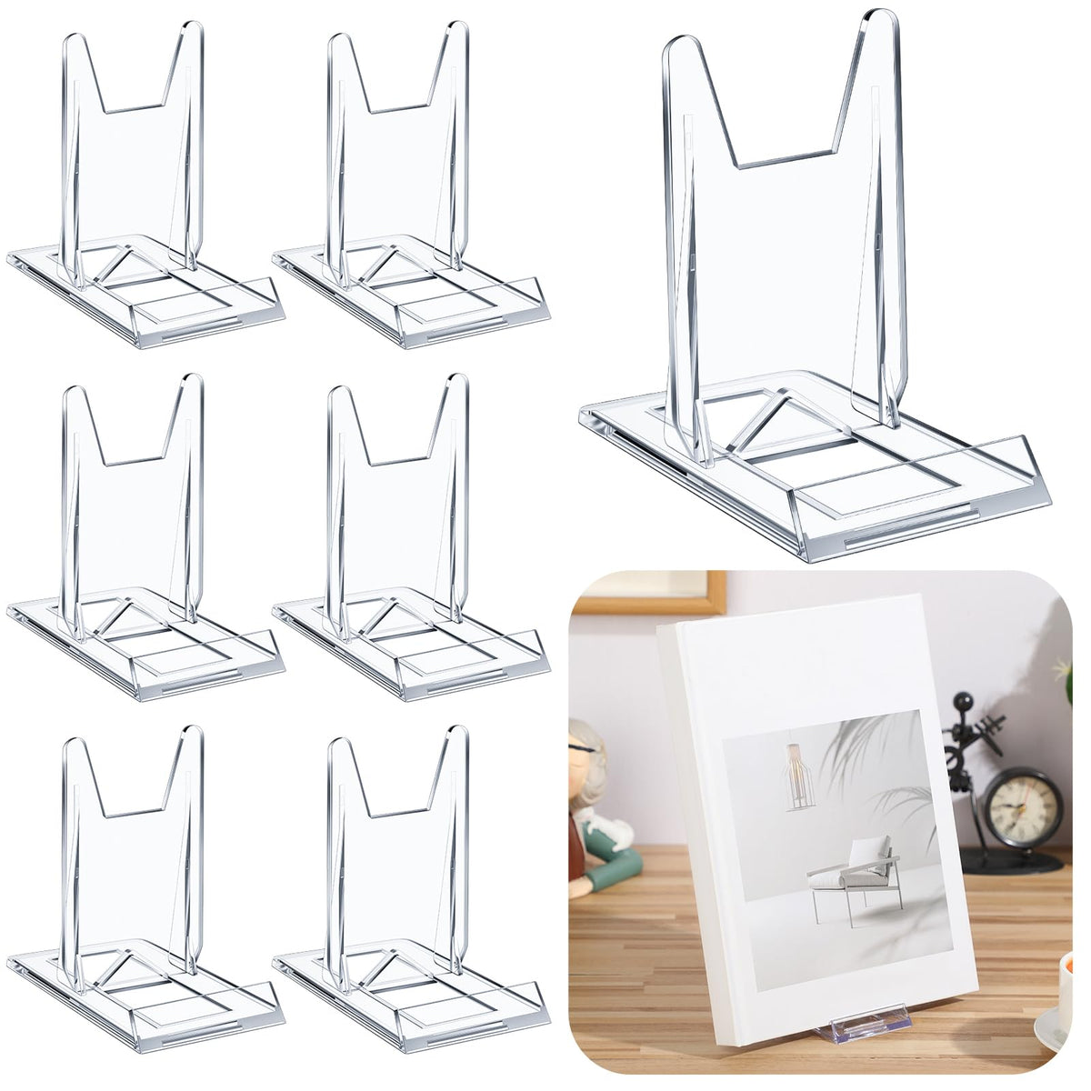 Memorywuu versatile stand for art, postcards, CDs